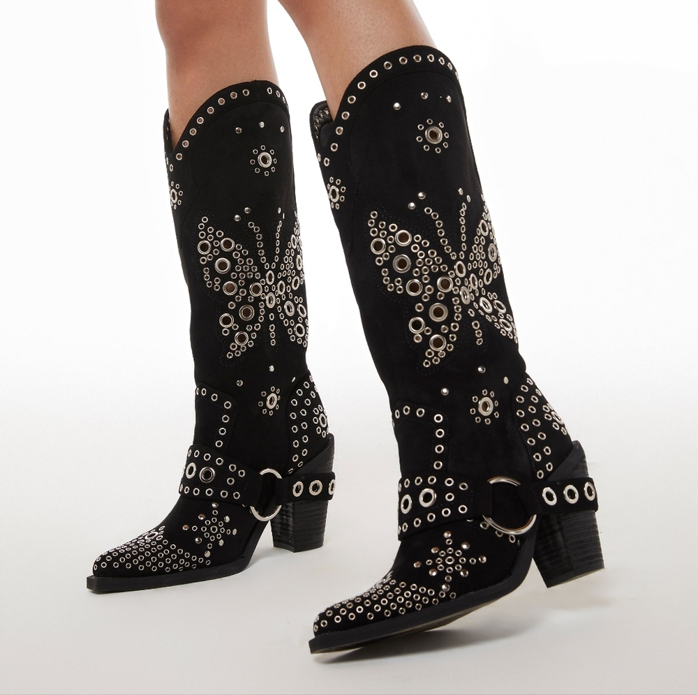 Current Mood Suede Flight Risk Western Boots - 7